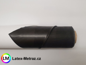 Černý poloprůhledný latex 0,20